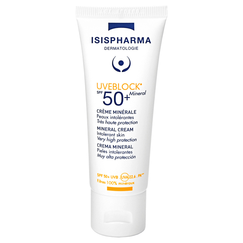 ISISPHARMA UVEBLOCK Mineral Cream SPF50+ 40 ml
