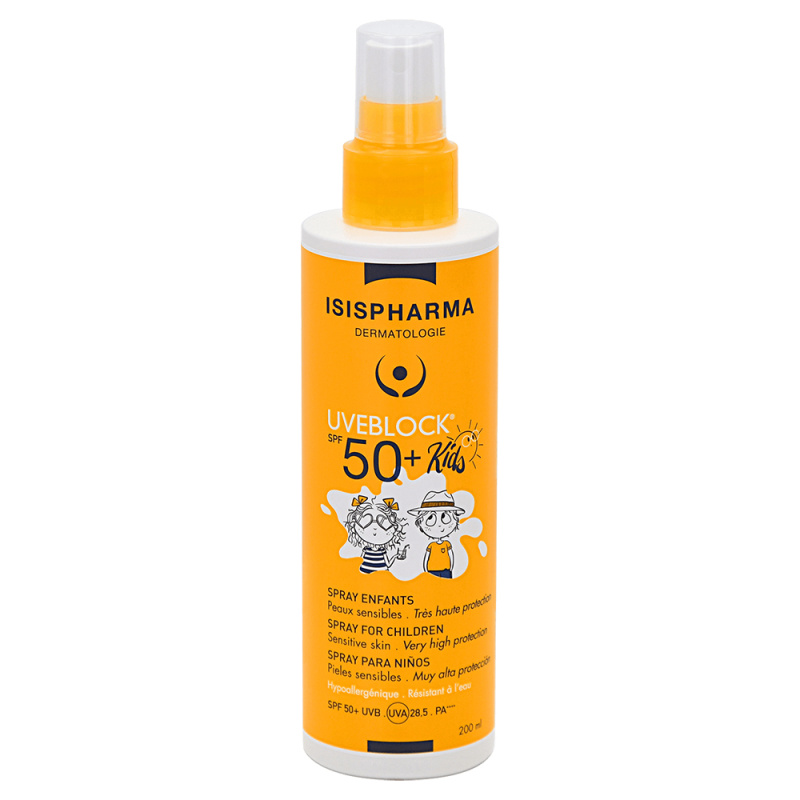 ISISPHARMA UVEBLOCK Spray Kids SPF50+ 200 ml