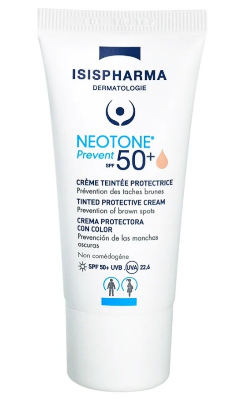 ISISPHARMA NEOTONE Prevent SPF50+ tónovaný krém proti pigmentovým skvrnám 30 ml