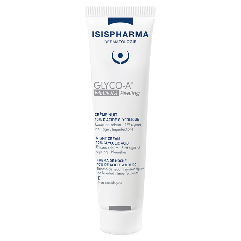 ISISPHARMA GLYCO-A MEDIUM Peeling 10% noční krém 30 ml