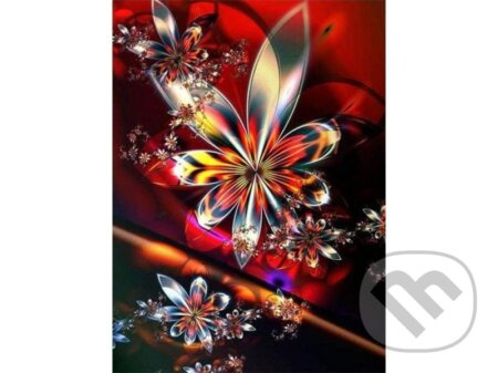 Figured ART Diamantové malování - FRAKTÁL DESIGN bez rámu 40 x 50 cm