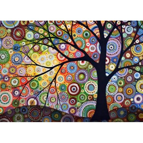 Figured ART Diamantové malování - STROM ŽIVOTA bez rámu 40 x 50 cm