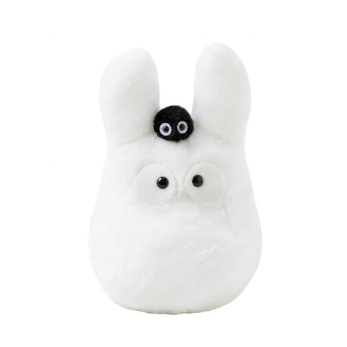 Plyšák Můj soused Totoro - Bílý Totoro, 14 cm