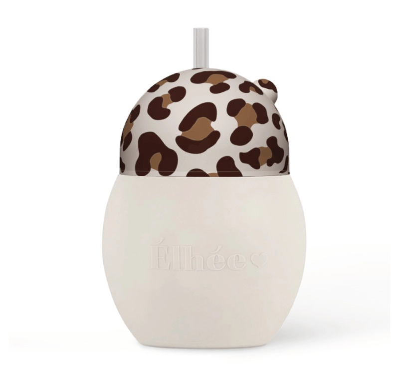 Élhée učicí hrnek s brčkem Coconut 240 ml Graouu