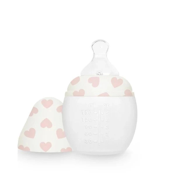 Élhée antikoliková kojenecká láhev 150 ml full of love pink