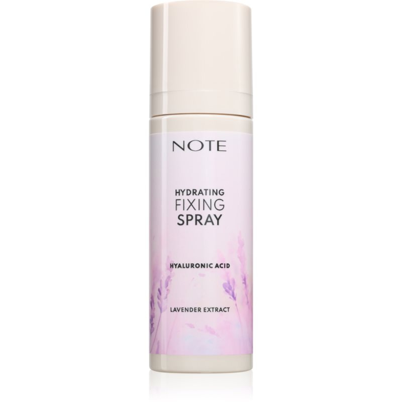 Note Cosmetique Hydrating Fixing Spray fixační sprej na make-up s hydratačním účinkem typ Lavender 100 ml
