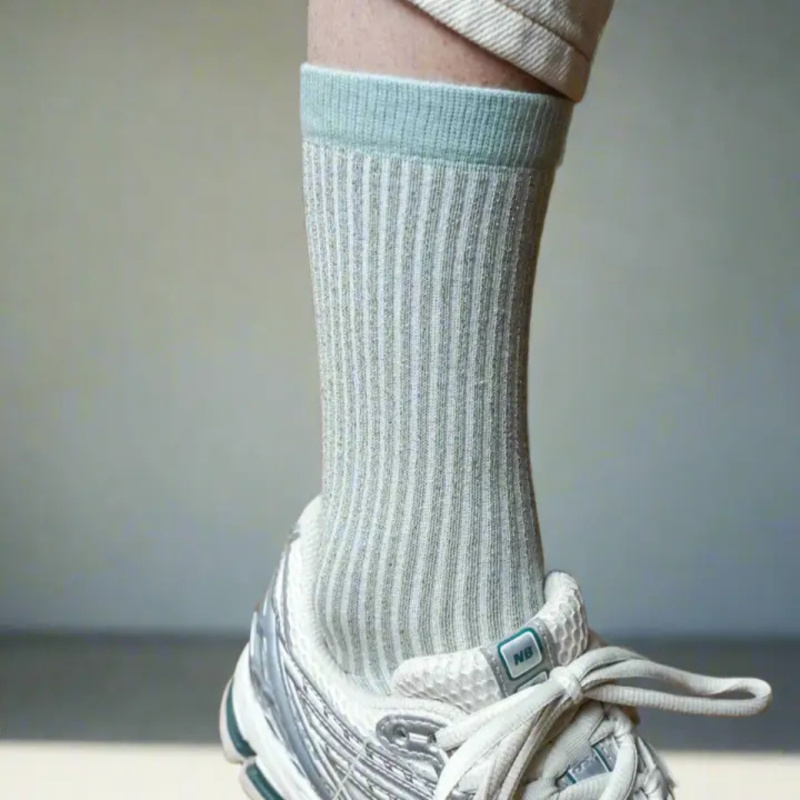 KLUE Třpytivé ponožky Lyocell Stripes Moonlight 36-40