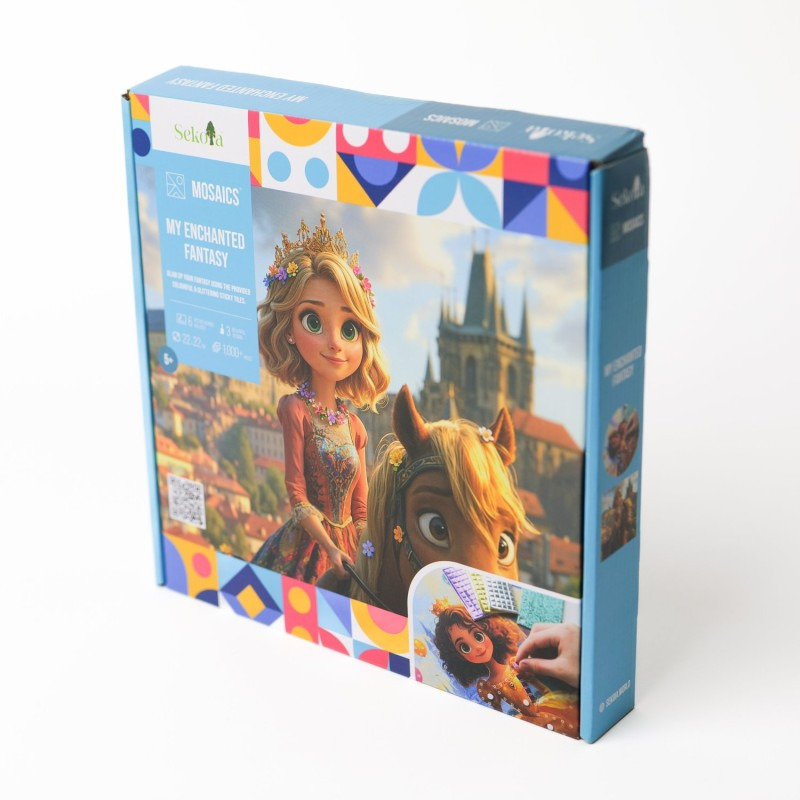 Sekoia mozaiková kreativní sada princezny