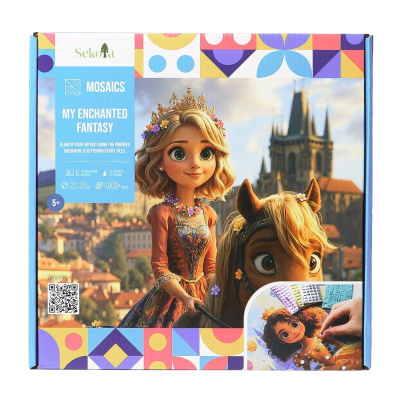 Sekoia mozaiková kreativní sada princezny