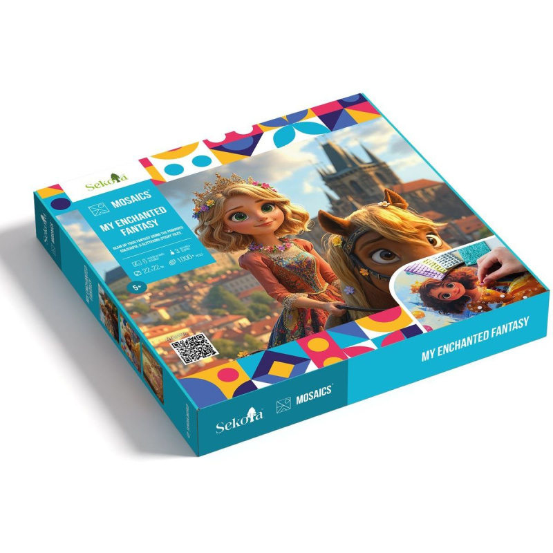Sekoia mozaiková kreativní sada princezny