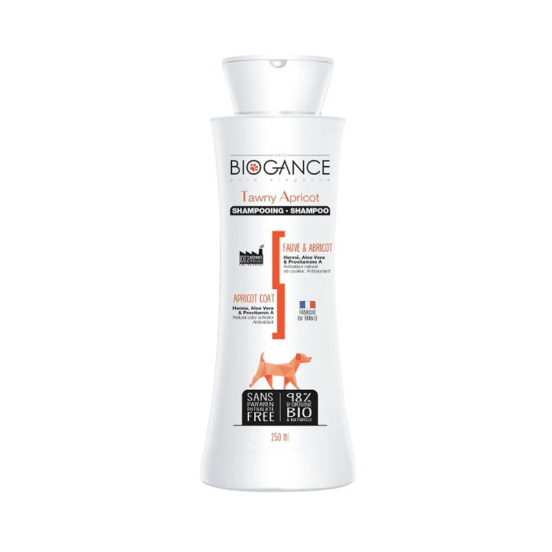 Biogance šampon Tawny apricot - pro žlutohněd.srst 250 ml