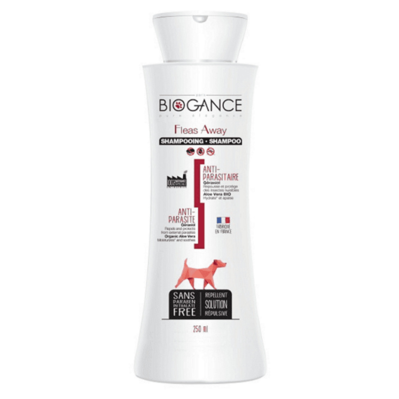 Biogance šampon Fleas away dog - antiparazitní 250 ml