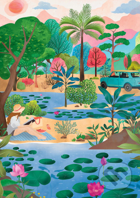 Nejaký čas pre mňa - Heln.illustration - puzzle z kategorie 500 - 1000 dílků