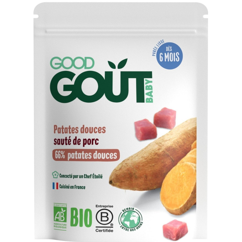 Good Gout BIO Batáty s vepřovým masem