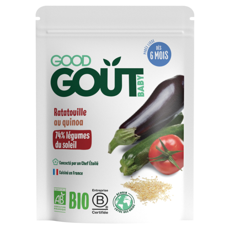 Good Gout BIO Ratatouille s quinou (190 g)