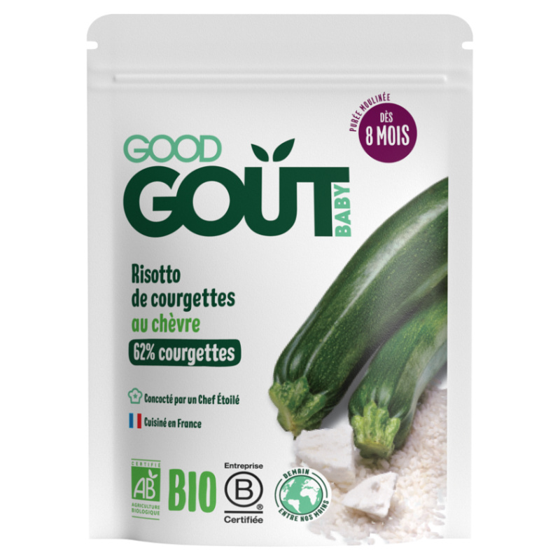 Good Gout BIO Cuketové rizoto s kozím sýrem (190 g)