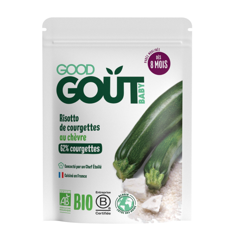 Good Gout BIO Cuketové rizoto s kozím sýrem (190 g)