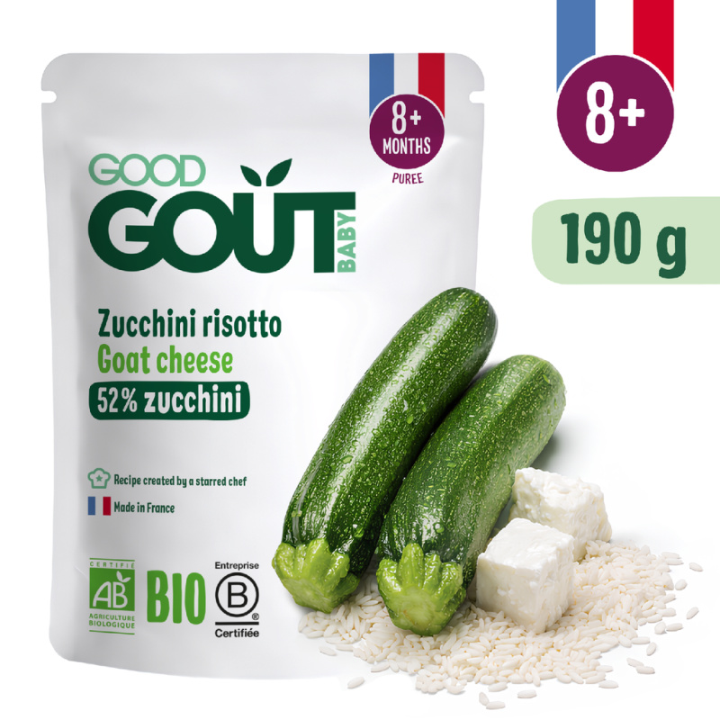 Good Gout BIO Cuketové rizoto s kozím sýrem (190 g)