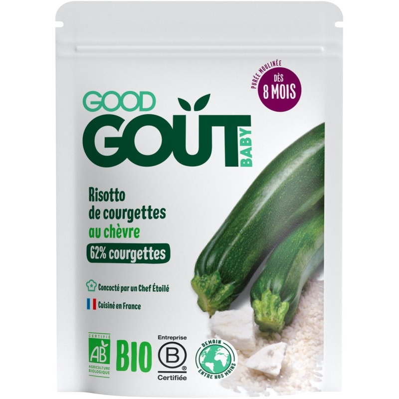 Good Gout BIO Cuketové rizoto s kozím sýrem (190 g)