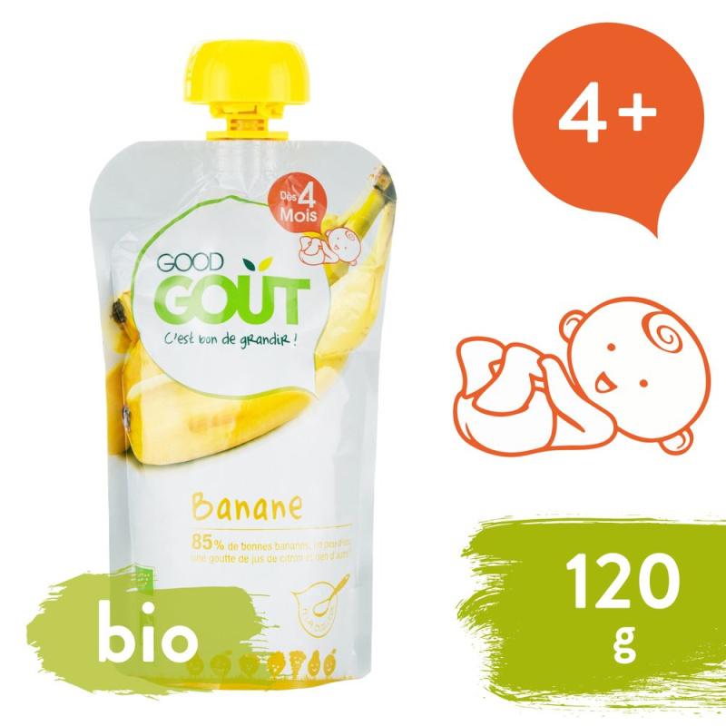 Good Gout BIO Kapsička banán