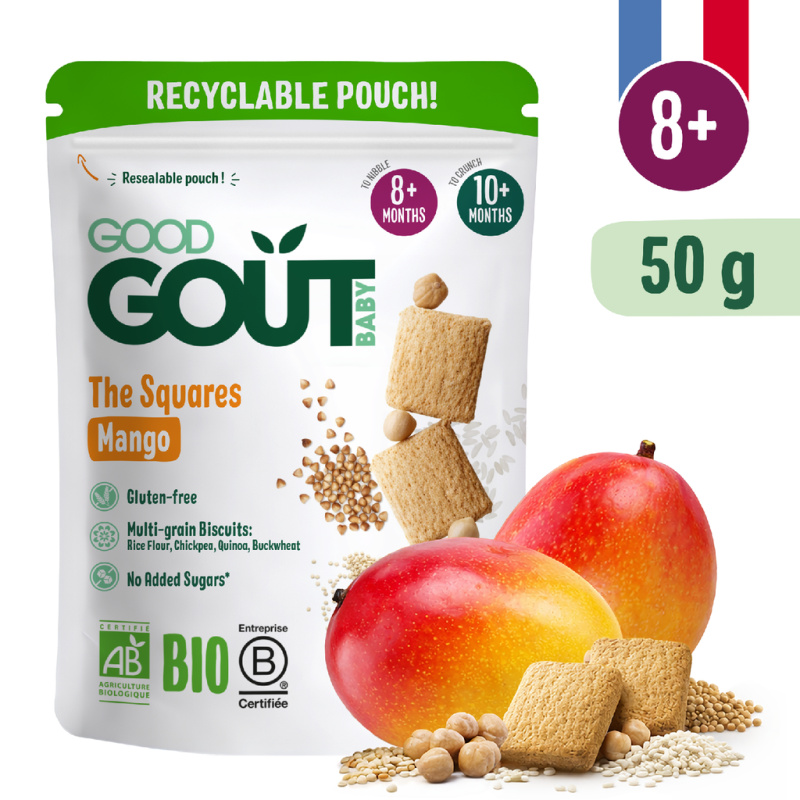 Good Gout BIO Mangové polštářky (50 g)