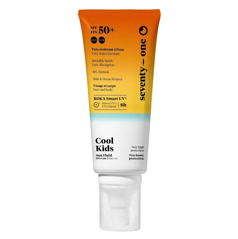 SeventyOne Cool Kids SPF50+ dětský sprej na opalování na tělo a obličej SPF 50+ 100 ml