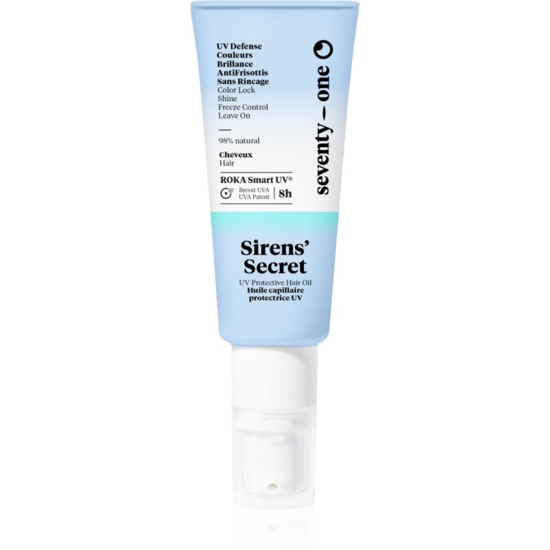 SeventyOne Siren's Secret ochranný olej na vlasy proti slunečnímu záření 50 ml