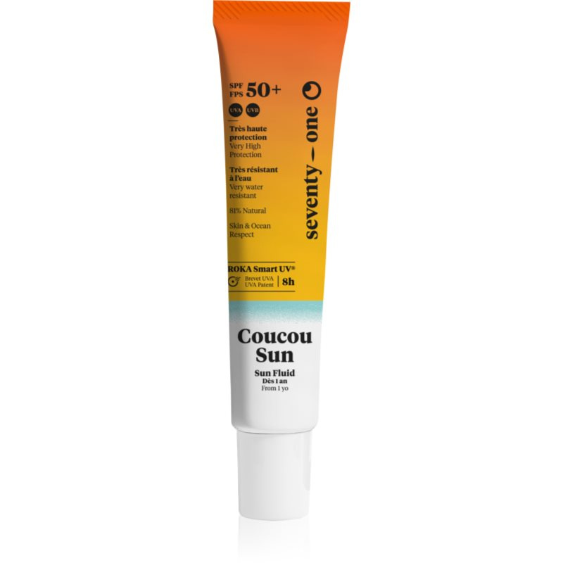 SeventyOne Coucou Sun SPF50+ opalovací sprej na obličej SPF 50+ 40 ml