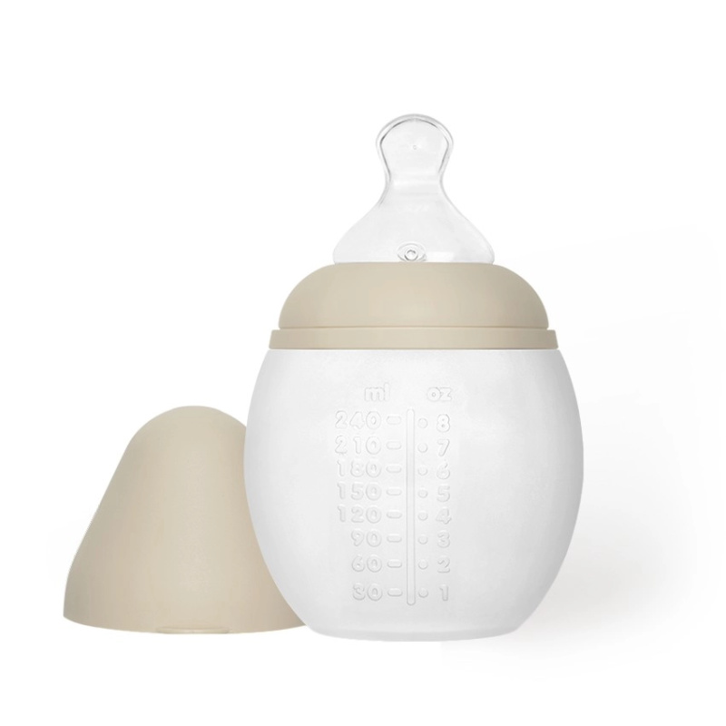 Élhée kojenecká antikoliková láhev 240 ml sand - 1 kus