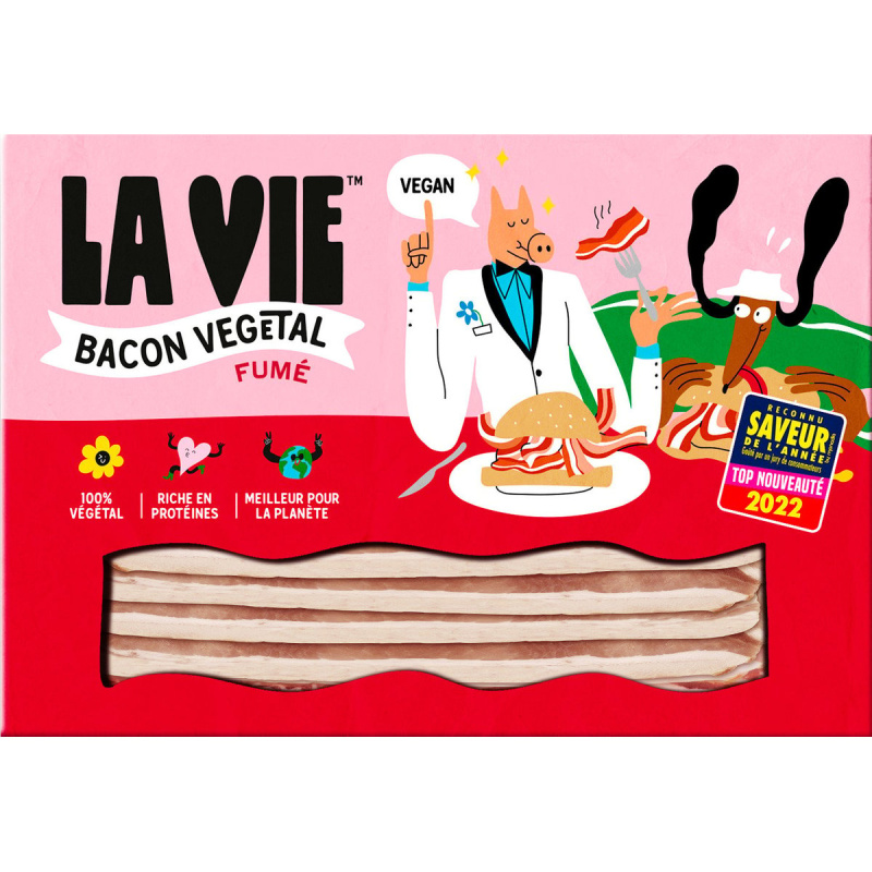 La Vie Rostlinná uzená slanina