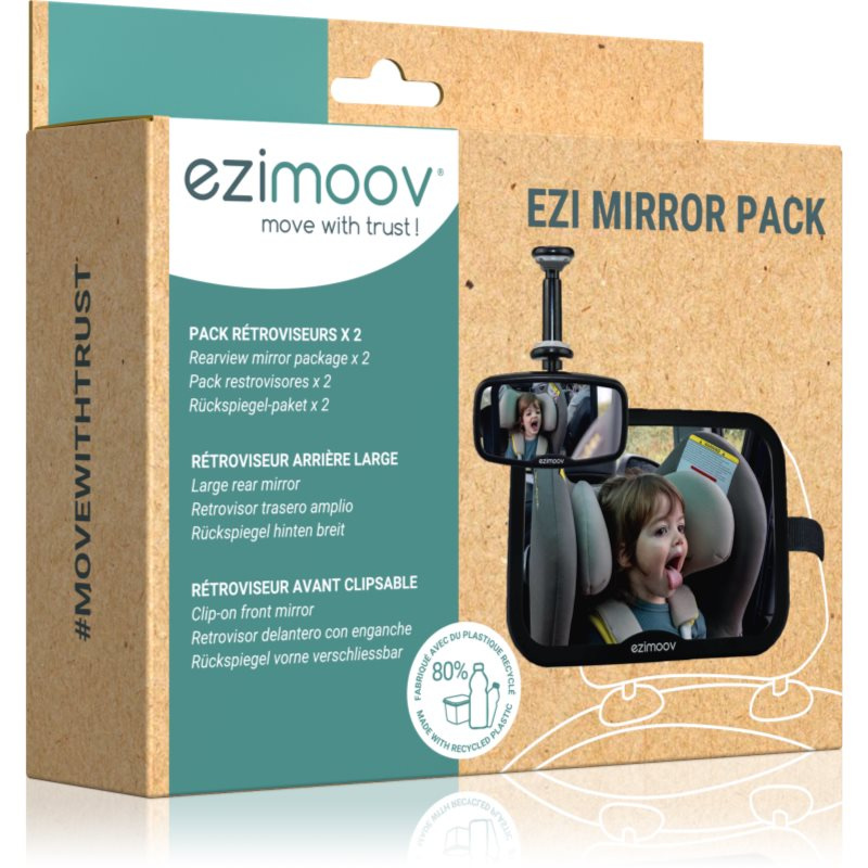 Ezimoov EZI Mirror Pack zrcátko do auta Eco friendly 2 ks