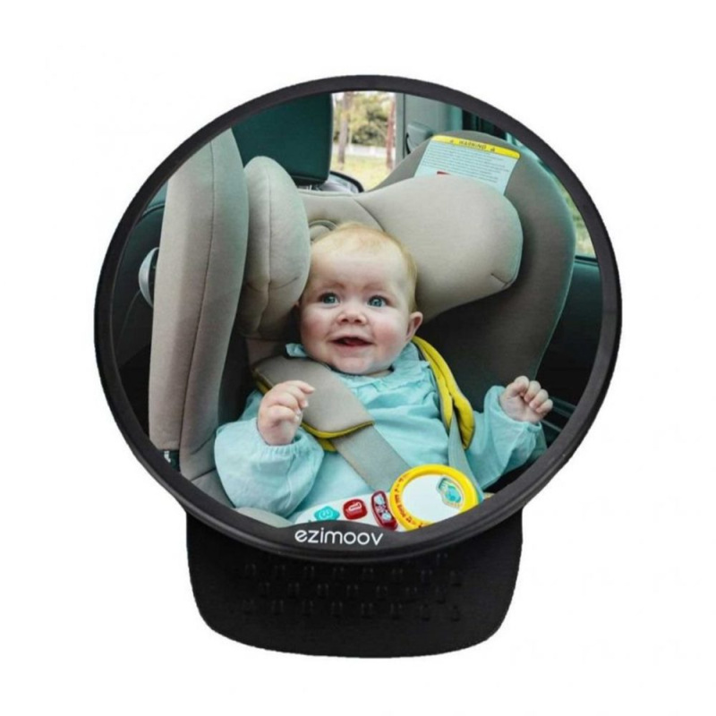 Ezimoov EZI MIRROR ROUND Eco friendly zrcátko do auta 19 cm 1 ks