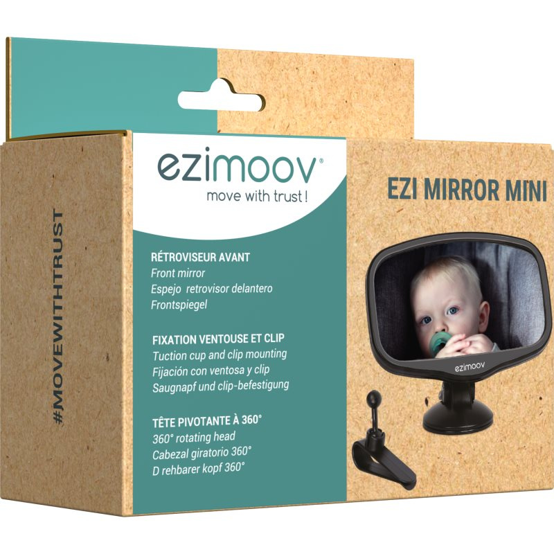 Ezimoov EZI Mirror Mini zrcátko do auta 14,5 cm x 9,5 cm 1 ks
