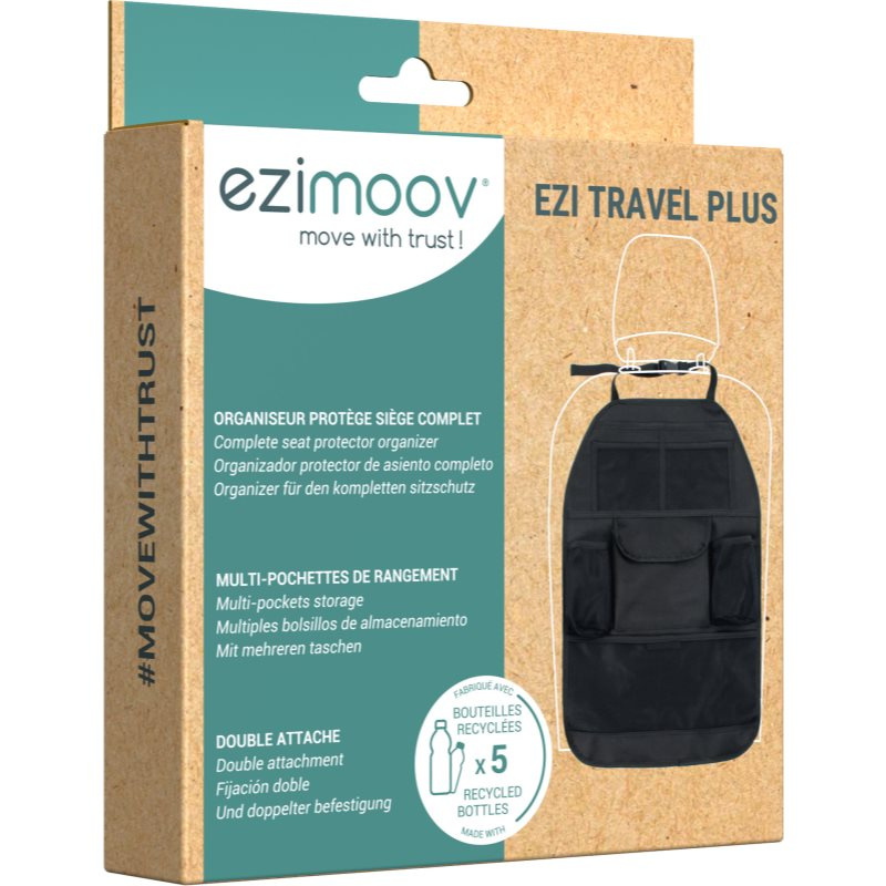 Ezimoov EZI TRAVEL Plus chránič autosedadla Eco friendly 1 ks
