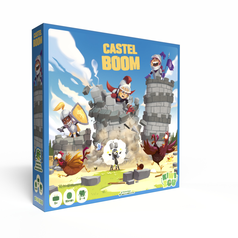 Castel Boom – rodinná stolní hra: hrad pro královnu