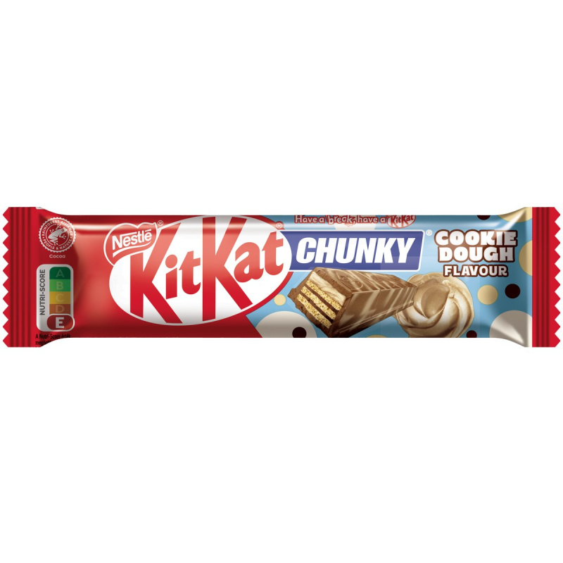 KitKat Chunky Tyčinka cookie dough flavour