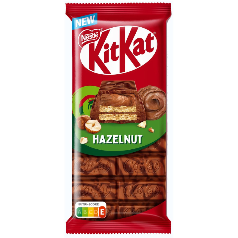 KitKat Hazelnut s lískooříškovou náplní