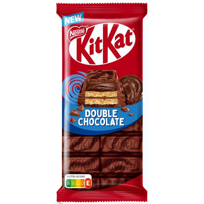 KitKat Double chocolate s kakaovou náplní