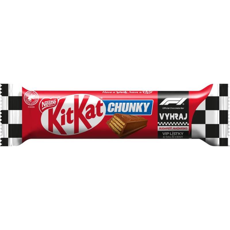 Kit Kat Chunky - čokoládová tyčinka, 40 g