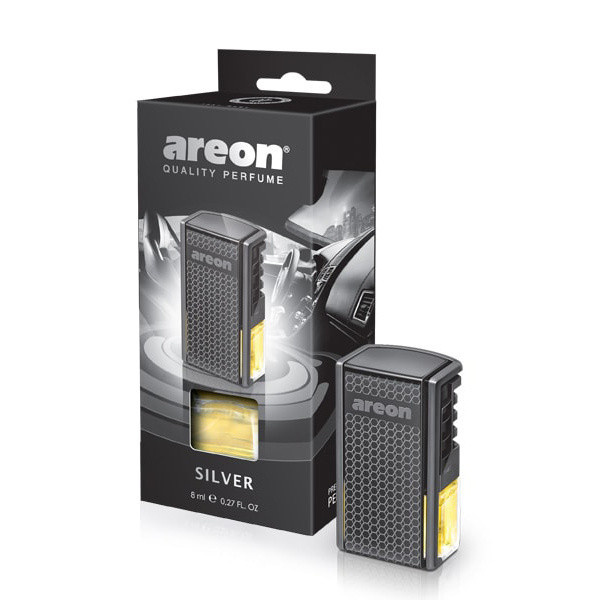 Areon Car Black Edition Silver vůně do auta 8 ml