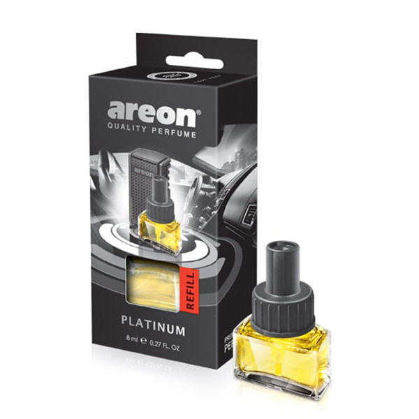 Areon Car Black Edition Platinum vůně do auta náhradní náplň 8 ml