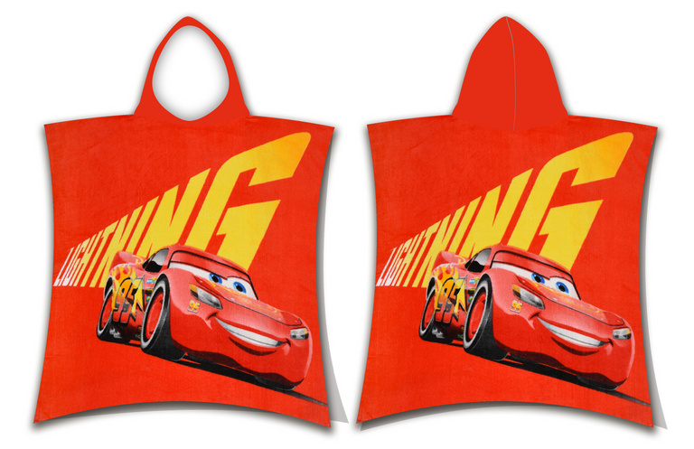 Dětské pončo - Cars "McQueen"