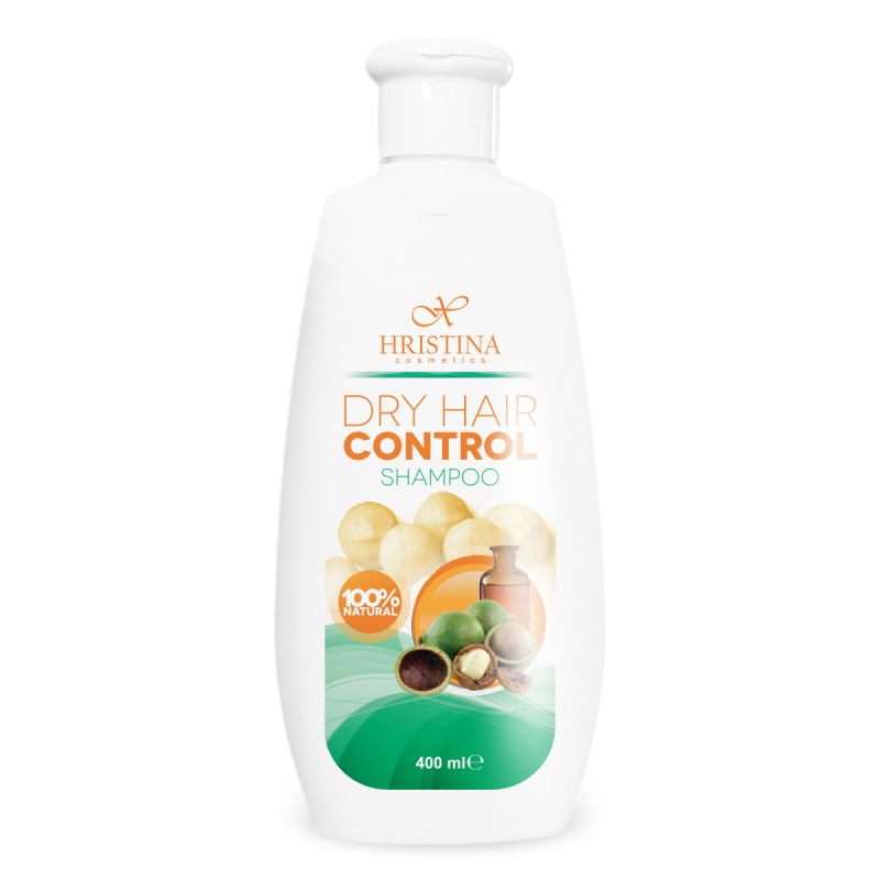 Hristina Přírodní šampon na suché vlasy, 400 ml