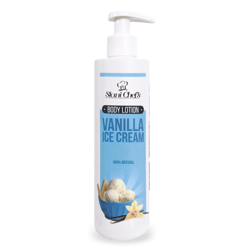 Hristina Přírodní tělové mléko vanilková zmrzlina, 250 ml