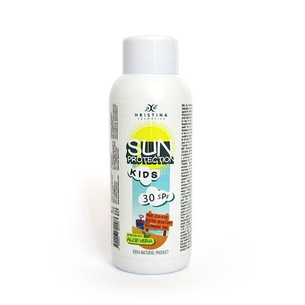 Hristina 30 SPF Přírodní hydratační opalovací mléko, 150 ml