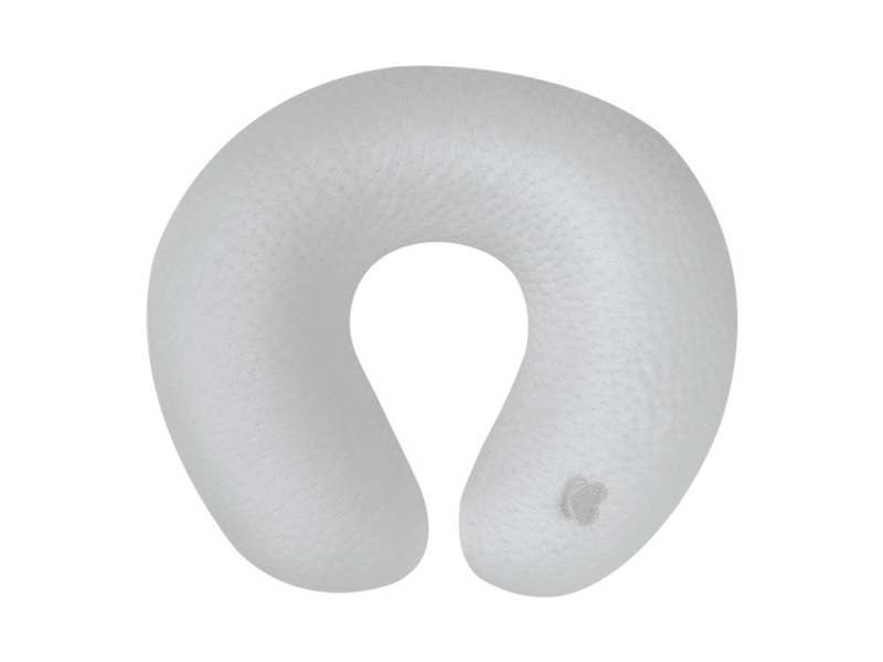 KikkaBoo Cestovní polštářek z paměťové pěny Airknit Grey