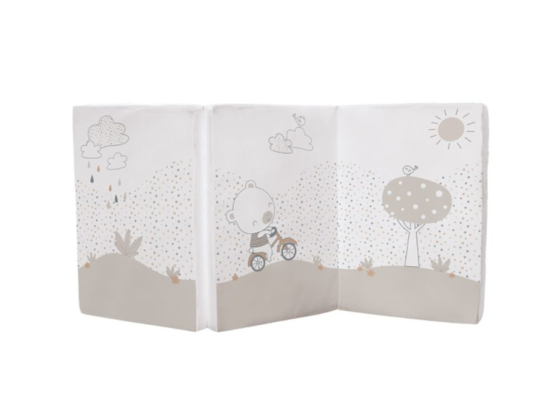 KikkaBoo Skládací matrace 60x120x5 cm My Teddy