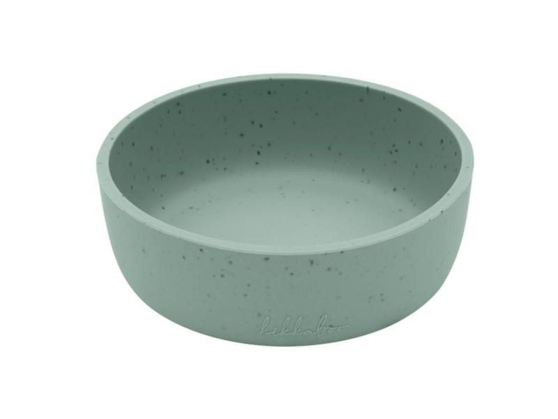 KikkaBoo Miska Platinum Silicone Sage