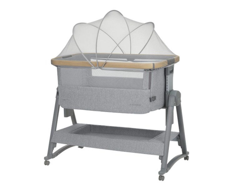 KikkaBoo Postýlka přenosná Nanna Grey