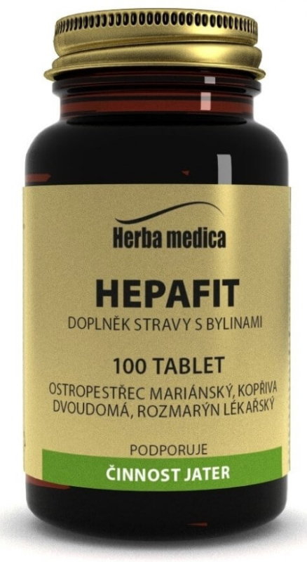HerbaMedica Hepafit 50g - očista jater 100 tablet